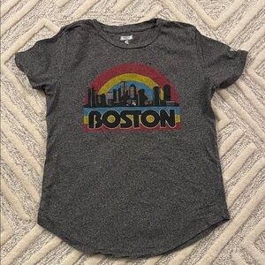 Boston skyline T shirt